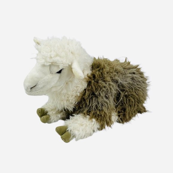 Folkmanis Other - Folkmanis 19" Alpaca Llama Puppet Plush Brown White Soft Fuzzy Learning Toy Farm